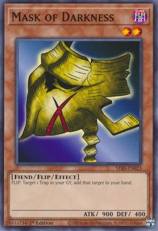 Mask of Darkness (23) (TPSS) - YuGiOh Single