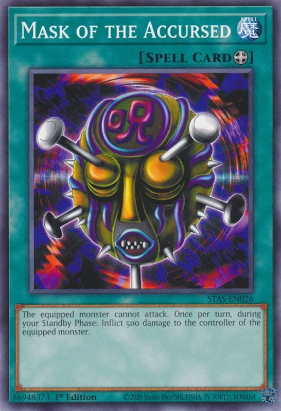 Mask of the Accursed (26) (TPSS) - YuGiOh Single