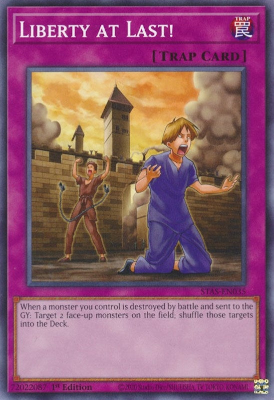 Liberty at Last! (35) (TPSS) - YuGiOh Single