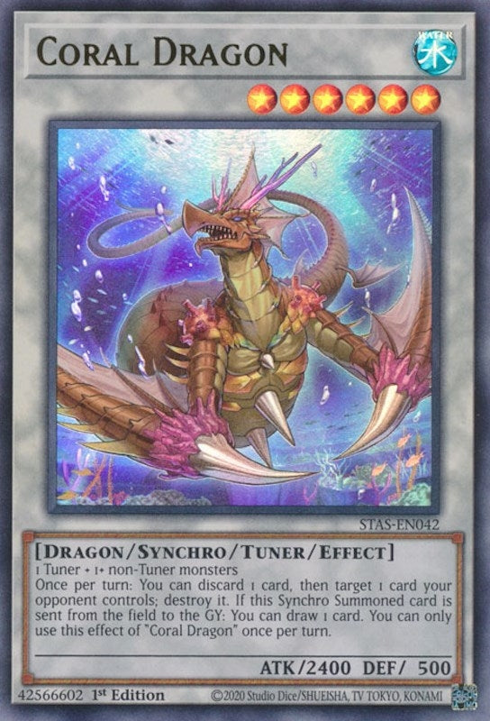 Coral Dragon (42) (TPSS) - YuGiOh Single