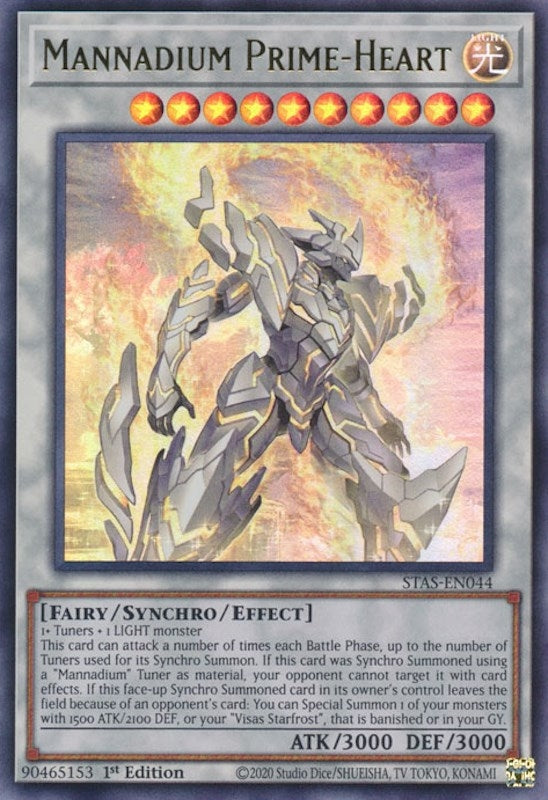 Mannadium Prime-Heart (44) (TPSS) - YuGiOh Single