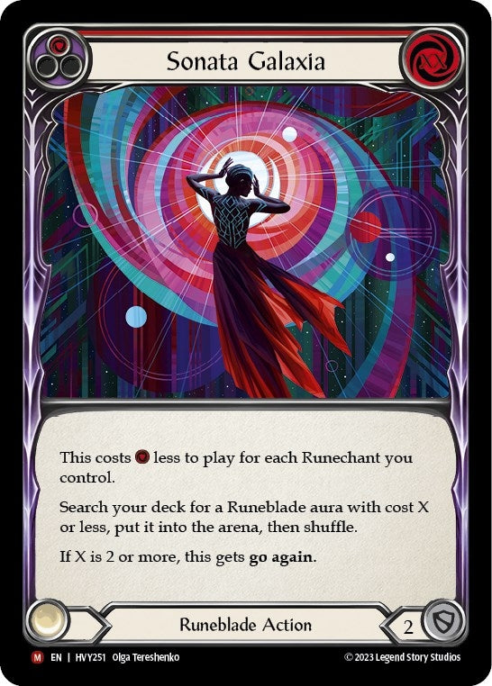 Sonata Galaxia (251) [HVY] - Flesh and Blood TCG Single