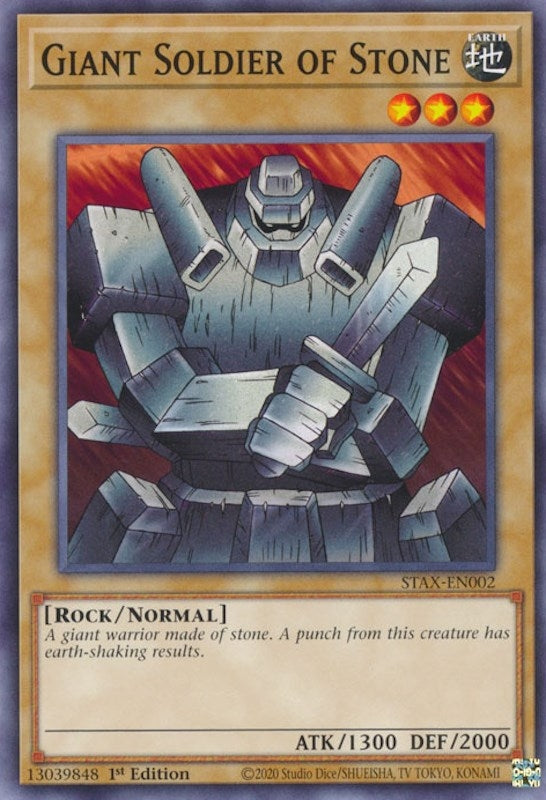Giant Soldier of Stone (2) (TPSS) - YuGiOh Single