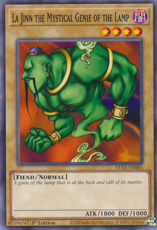 La Jinn the Mystical Genie of the Lamp (3) (TPSS) - YuGiOh Single