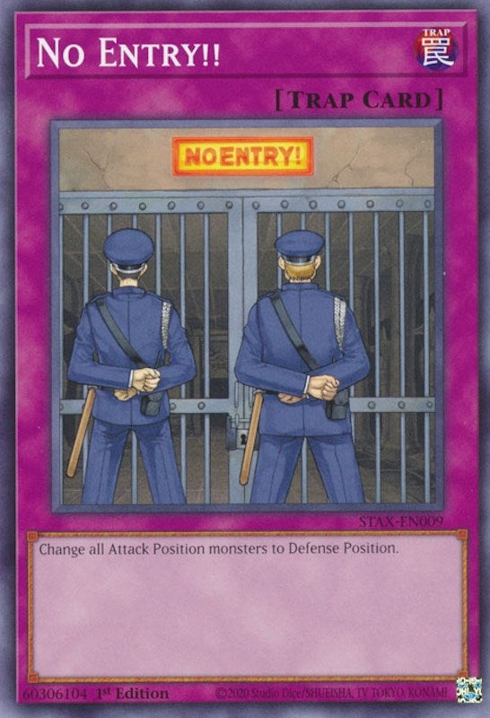 No Entry!! (9) (TPSS) - YuGiOh Single