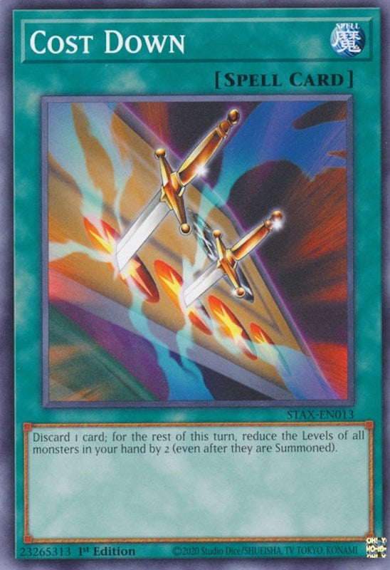 Cost Down (13) (TPSS) - YuGiOh Single