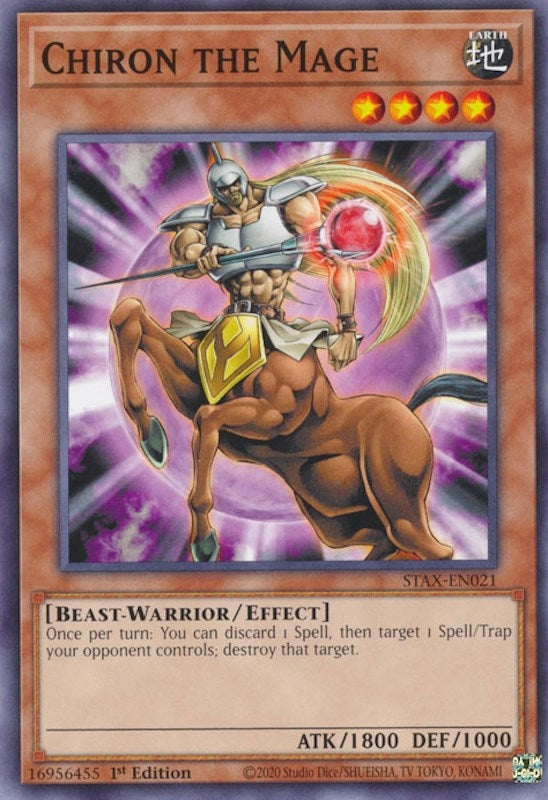 Chiron the Mage (21) (TPSS) - YuGiOh Single