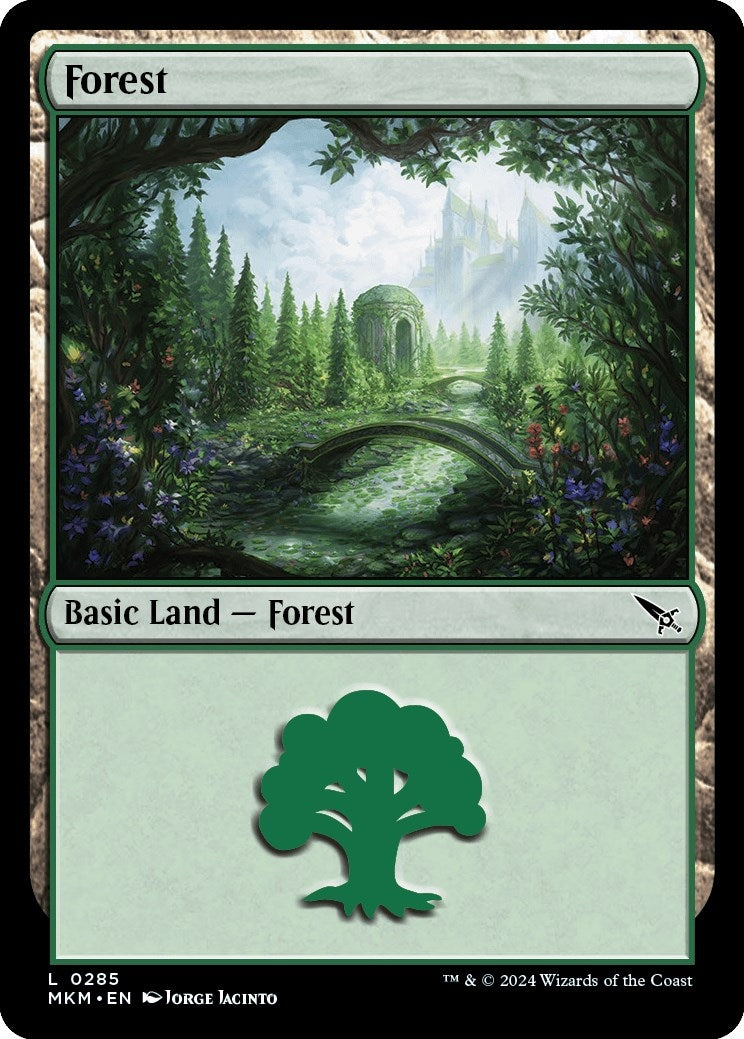 Forest (0285) (285) [MKM] - MTG Single