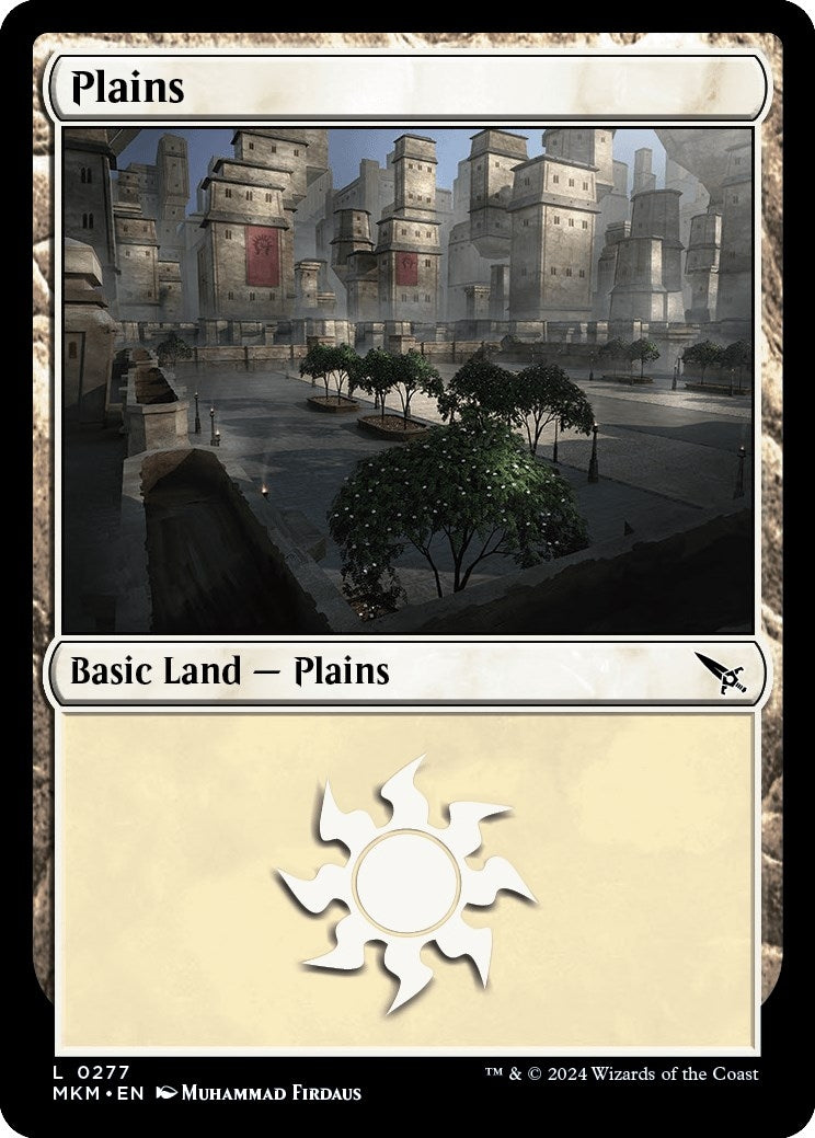 Plains (0277) (277) [MKM] - MTG Single