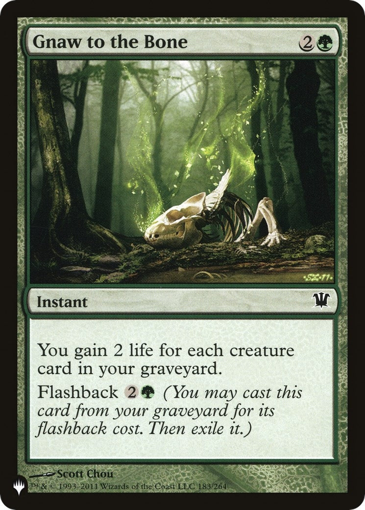 Gnaw to the Bone (183) [LIST] - MTG Single