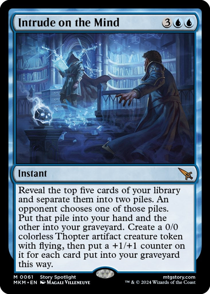 Intrude on the Mind (61) [MKM] - MTG Single
