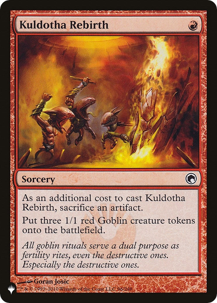 Kuldotha Rebirth (96) [LIST] - MTG Single