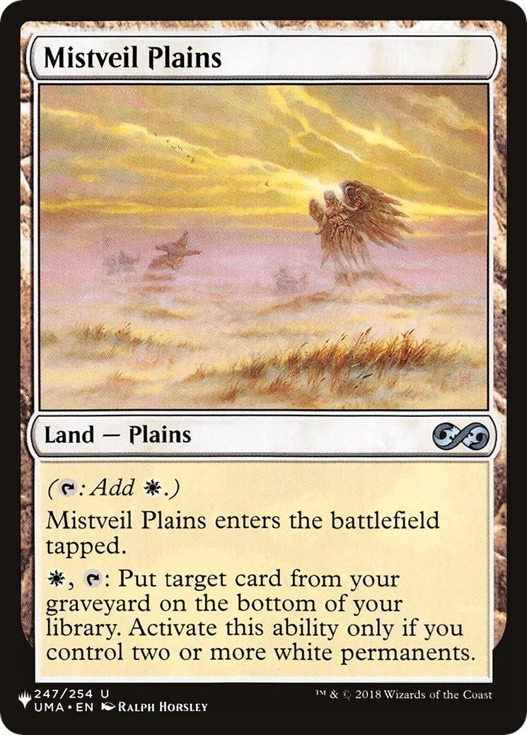 Mistveil Plains (247) [LIST] - MTG Single