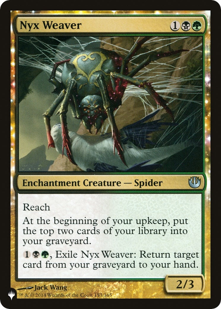 Nyx Weaver (153) [LIST] - MTG Single