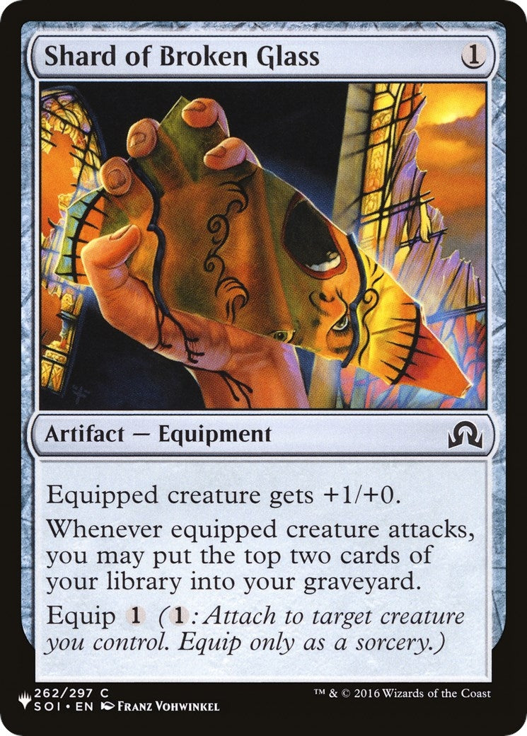 Shard of Broken Glass (262) [LIST] - MTG Single