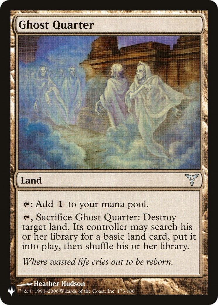 Ghost Quarter (DIS) (173) [LIST] - MTG Single
