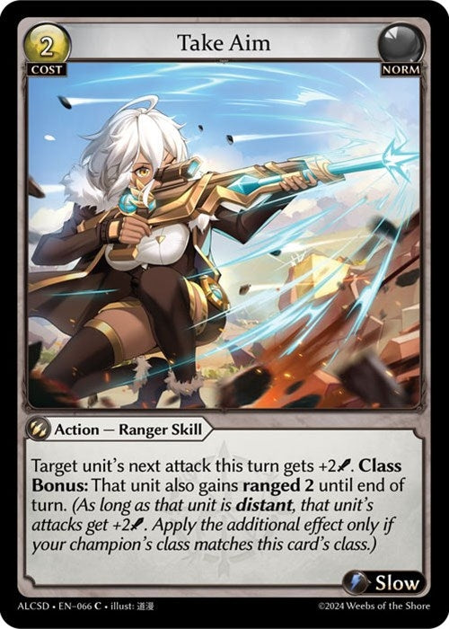 Image for Take Aim (066) (Alchemical Revolution Starter Decks) - Grand Archive TCG