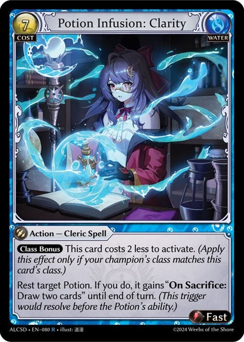 Image for Potion Infusion: Clarity (080) (Alchemical Revolution Starter Decks) - Grand Archive TCG