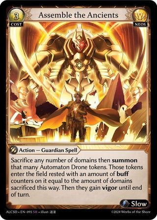 Image for Assemble the Ancients (095) (Alchemical Revolution Starter Decks) - Grand Archive TCG