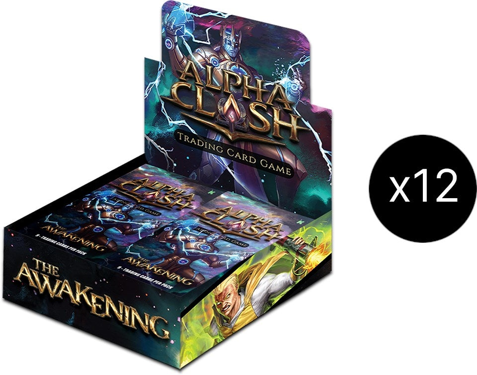 The Awakening Kickstarter Booster Box Case [KS AC1] - Alpha Clash Sealed