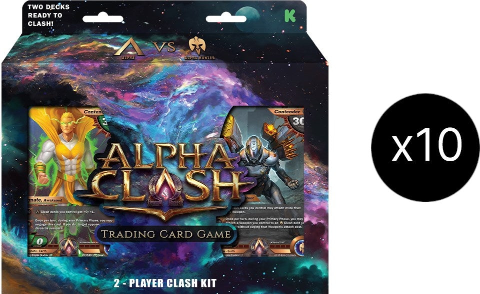 The Awakening Kickstarter 2-Player Clash Kit Case [KS AC1] - Alpha Clash Sealed