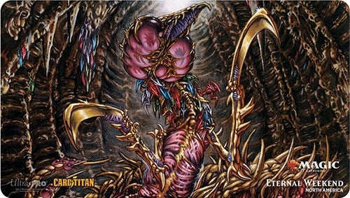 Eternal Weekend: Sliver Queen Standard Gaming Playmat for Magic: the Gathering - Playmats Sealed