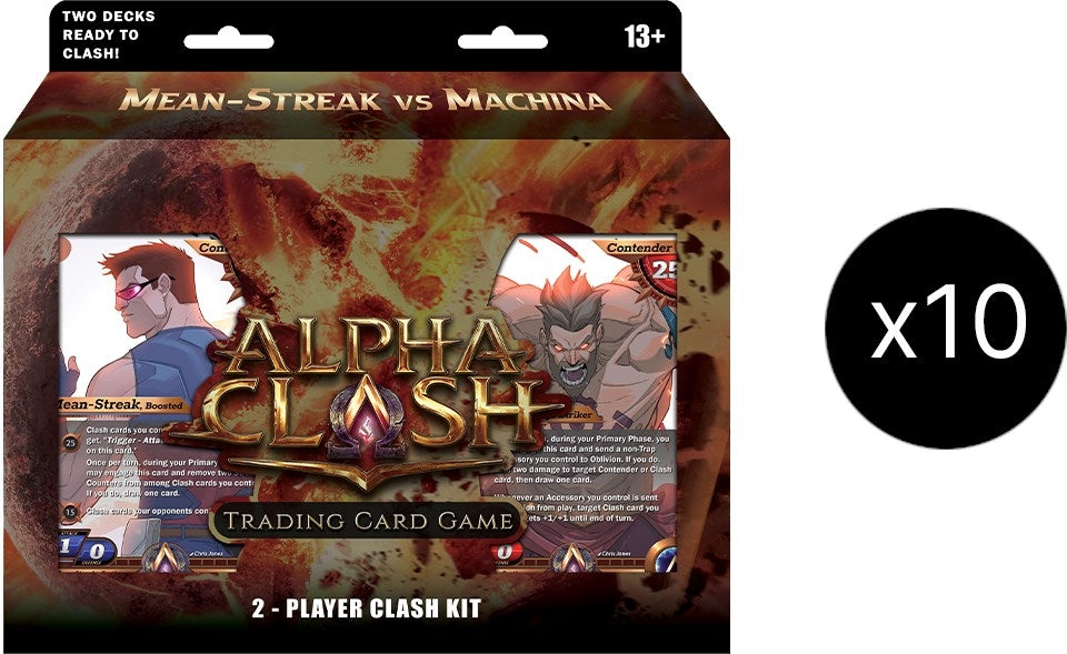 Clashgrounds 2-Player Clash Kit Case [AC2] - Alpha Clash Sealed