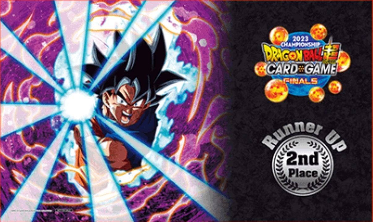 Dragon Ball Super Card Game: 2023 Final Championships 2nd Place Playmat - Playmats Sealed