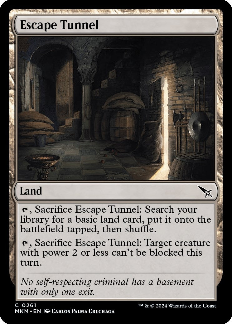 Escape Tunnel (261) [MKM] - MTG Single