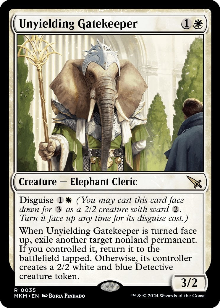 Unyielding Gatekeeper (35) [MKM] - MTG Single
