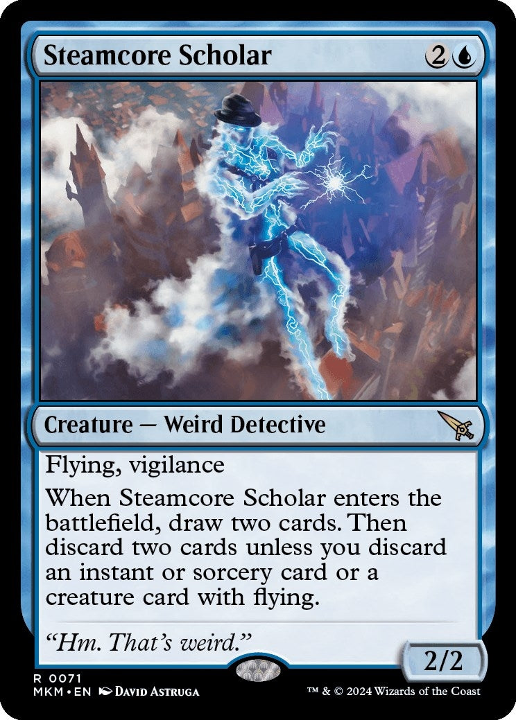 Steamcore Scholar (71) [MKM] - MTG Single