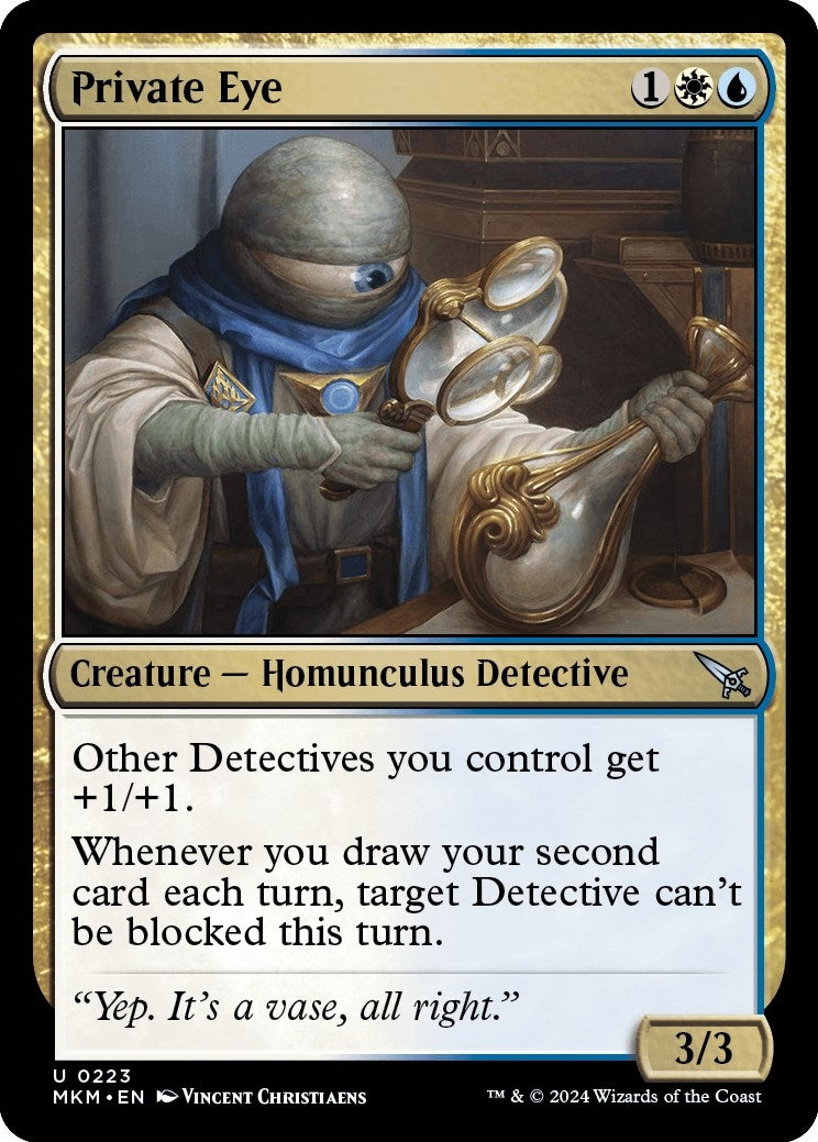 Private Eye (223) [MKM] - MTG Single