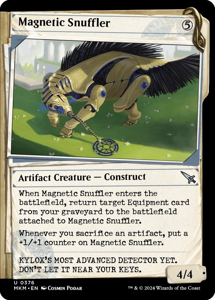 Magnetic Snuffler (Showcase) (376) [MKM] - MTG Single