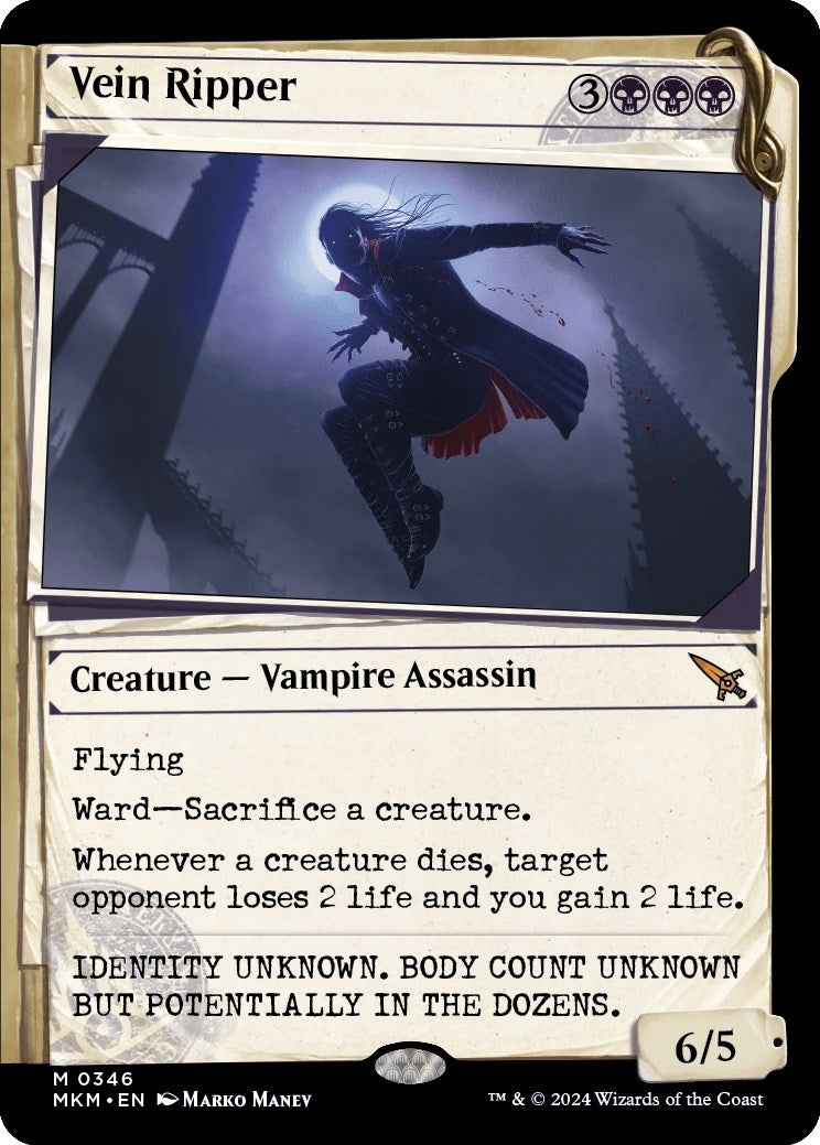 Vein Ripper (Showcase) (346) [MKM] - MTG Single