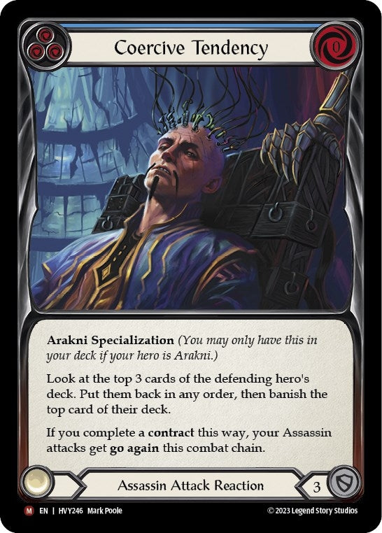 Coercive Tendency (246) [HVY] - Flesh and Blood TCG Single