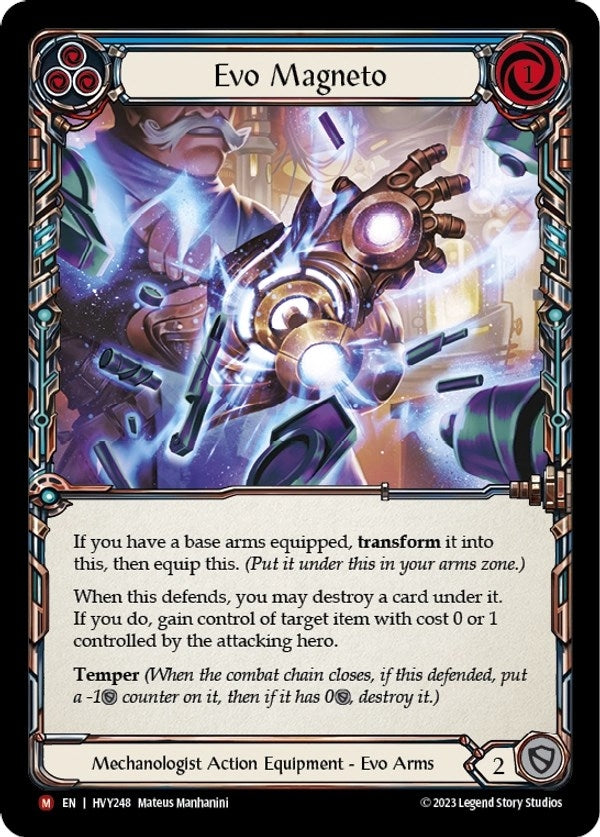 Evo Magneto (248) [HVY] - Flesh and Blood TCG Single
