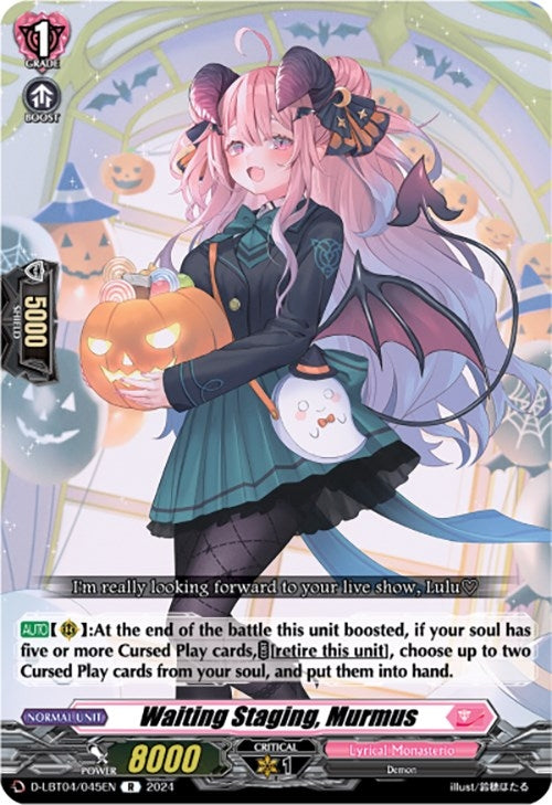 Waiting Staging Murmus (4045) [D-LBT04] - Cardfight Vanguard Single