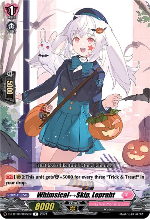 Whimsical Skip Lopraht (4046) [D-LBT04] - Cardfight Vanguard Single