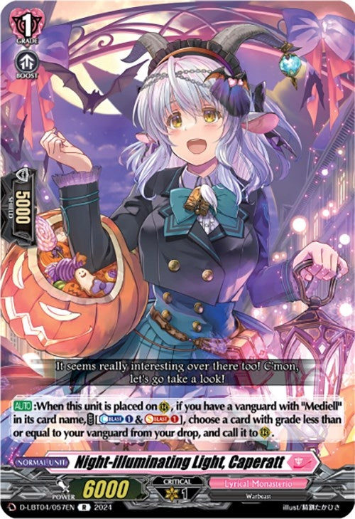 Night-illuminating Light Caperatt (4057) [D-LBT04] - Cardfight Vanguard Single