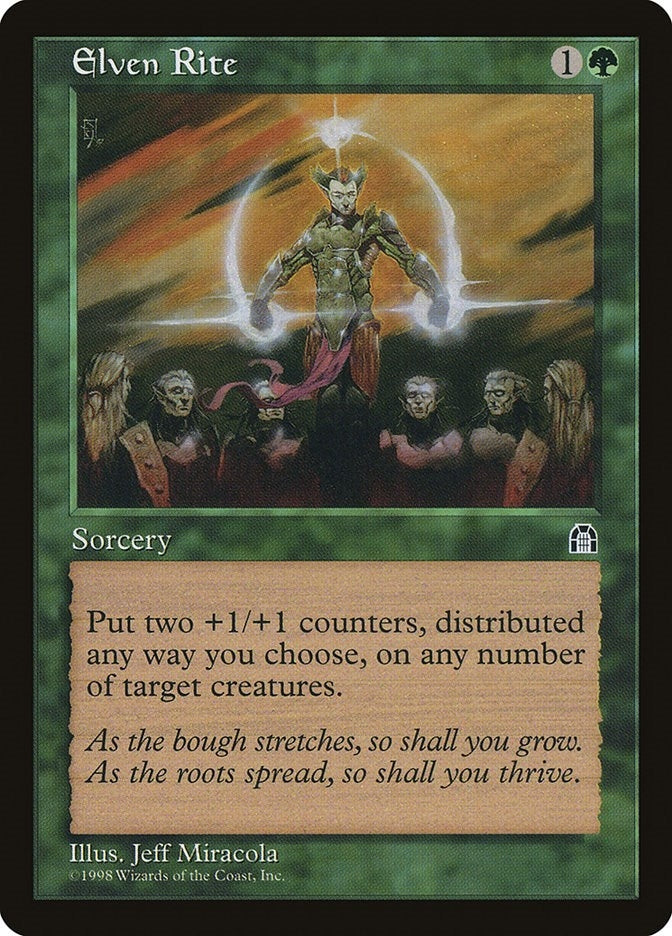 Elven Rite [STH] - MTG Single
