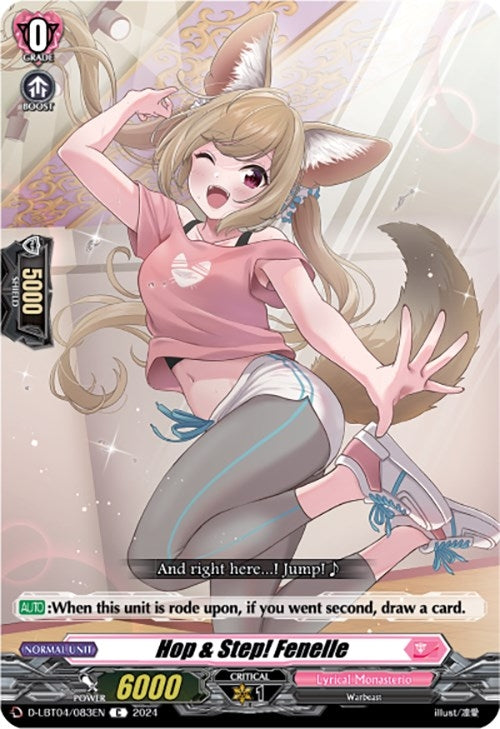 Hop & Step! Fenelle (4083) [D-LBT04] - Cardfight Vanguard Single