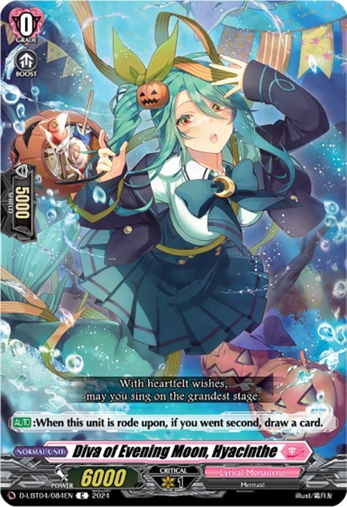 Diva of Evening Moon Hyacinthe (4084) [D-LBT04] - Cardfight Vanguard Single