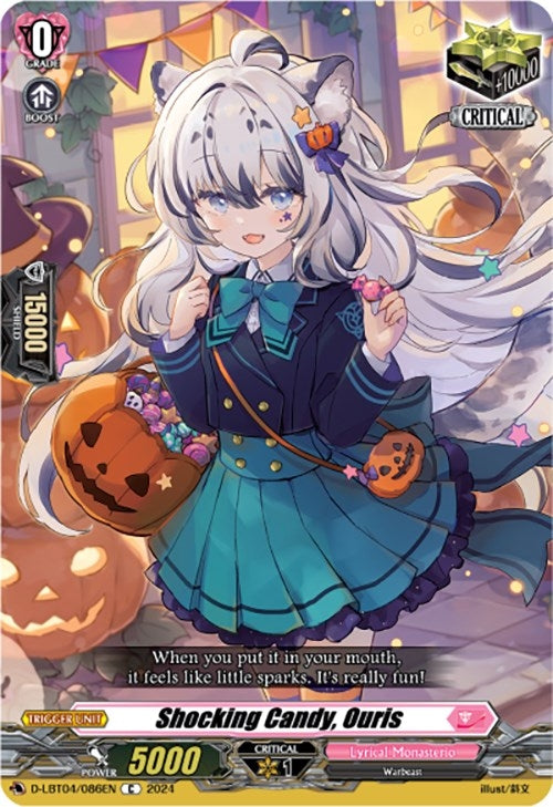 Shocking Candy Ouris (4086) [D-LBT04] - Cardfight Vanguard Single