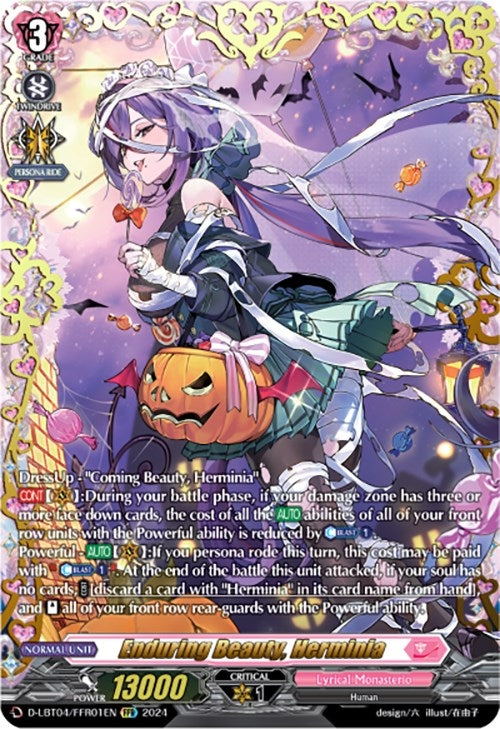 Enduring Beauty Herminia (FFR) (401) [D-LBT04] - Cardfight Vanguard Single