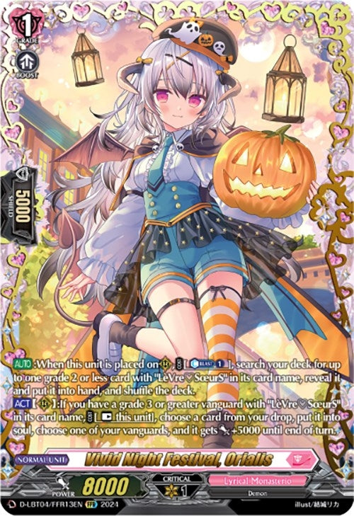 Vivid Night Festival Orialis (FFR) (413) [D-LBT04] - Cardfight Vanguard Single