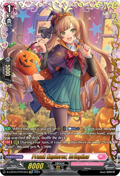 Prank Explorer Crispina (FFR) (415) [D-LBT04] - Cardfight Vanguard Single