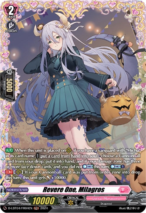 Revere One Milagros (FR) (404) [D-LBT04] - Cardfight Vanguard Single