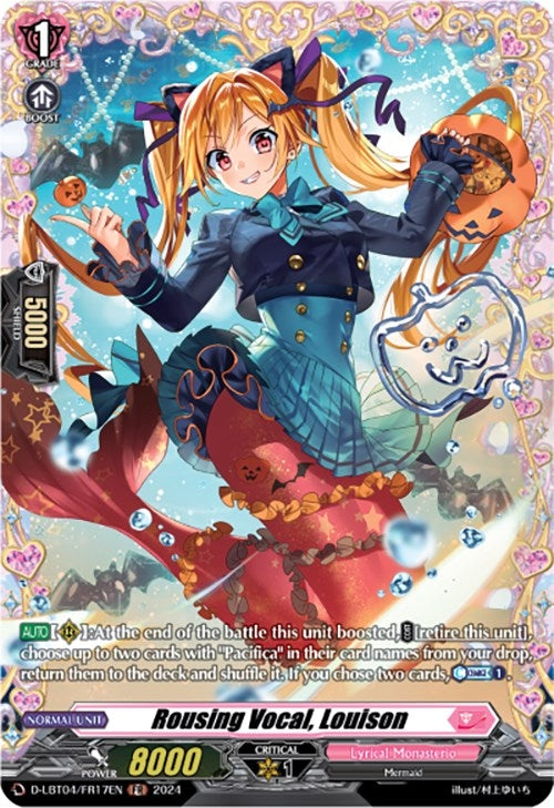 Rousing Vocal Louison (FR) (417) [D-LBT04] - Cardfight Vanguard Single