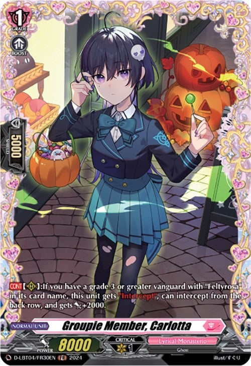 Groupie Member Carlotta (FR) (430) [D-LBT04] - Cardfight Vanguard Single