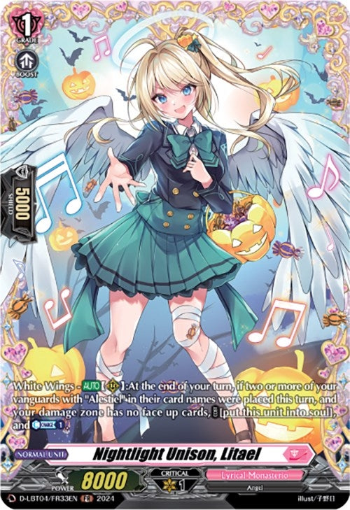 Nightlight Unison Litael (FR) (433) [D-LBT04] - Cardfight Vanguard Single